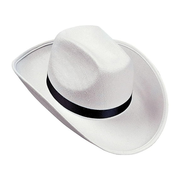 Cowgirl Hats Cap Decor Jazz Hat Western Cowboy Hat for Men Women Teens Black