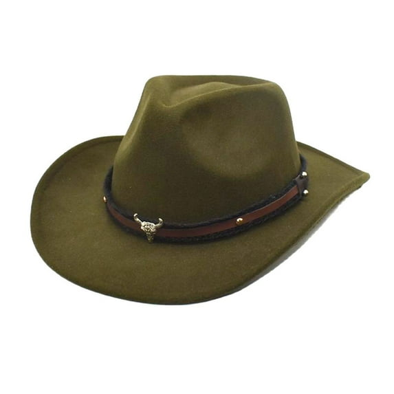 Cowgirl Hats Women Green Cowboy Hat Womens Sun Hat Fun Hats One Size