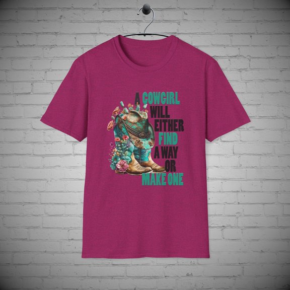 Cowgirl Inspirational t-Shirt, Western Shirt, Southern Country Girl Gift