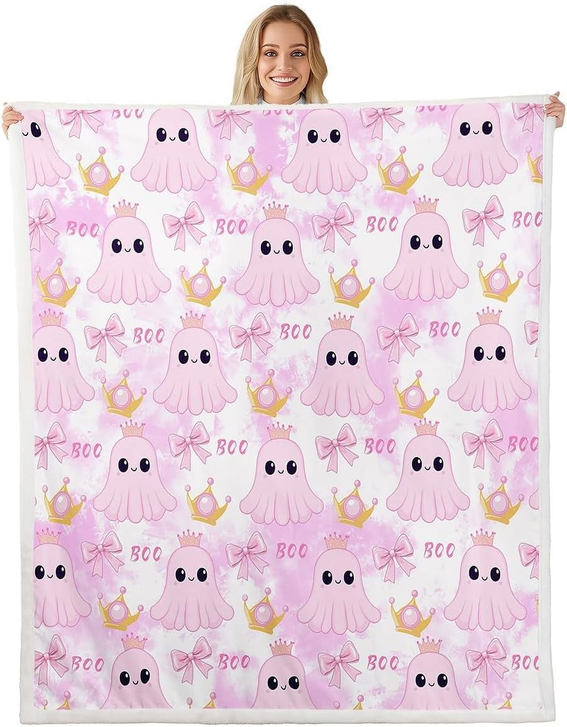 Disco Cowgirl Cherry Plush Throw Blanket New | Mercari Pink Disco Cowgirl Plush Throw Blanket main image 2