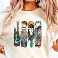 thumbnail image 1 of Cowgirl Shirt, Cowgirl T-Shirt, Country Girl Shirt, Western Shirt For Women, Howdy Crewneck, Cowgirl Tee, Farmer Girl Shirt, Cowgirl Gift Unisex S-5Xl Hot Trending Shirt, Vintage Birthday Gift, 1 of 2