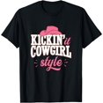 thumbnail image 1 of Cowgirl Style Country Western Rodeo Women Girls T-Shirt, 1 of 4