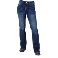 thumbnail image 1 of Cowgirl Tuff Western Jeans Womens Double Down 35 Long Med JDBLDN, 1 of 5
