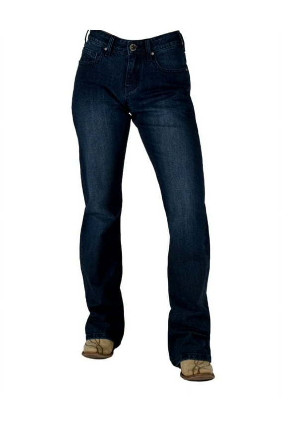 Western Jeans Womens Empower 40 X-Long Dark Wash JEMPOW