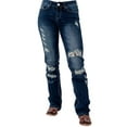 thumbnail image 1 of Cowgirl Tuff Western Jeans Womens Hot Mama Bling 32 Long Med JHOTBL, 1 of 5
