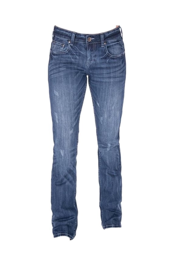 Western Jeans Womens Tuff Star 27 Long Med JFSTAR