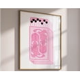 thumbnail image 1 of Cowgirl Western Art Maximalist Decor Matchbox Retro Art Print, Trendy Retro Wall Art Prints Aesthetic Poster Bar Cart Art Wall Art, Modern Wall Decor, 8x12 UNFRAMED, 1 of 2
