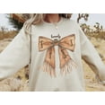 thumbnail image 1 of Cowgirl bow sweatshirt, Trendy coquette aesthetic shirt573 Tshirt All Size S-5XL, 1 of 5