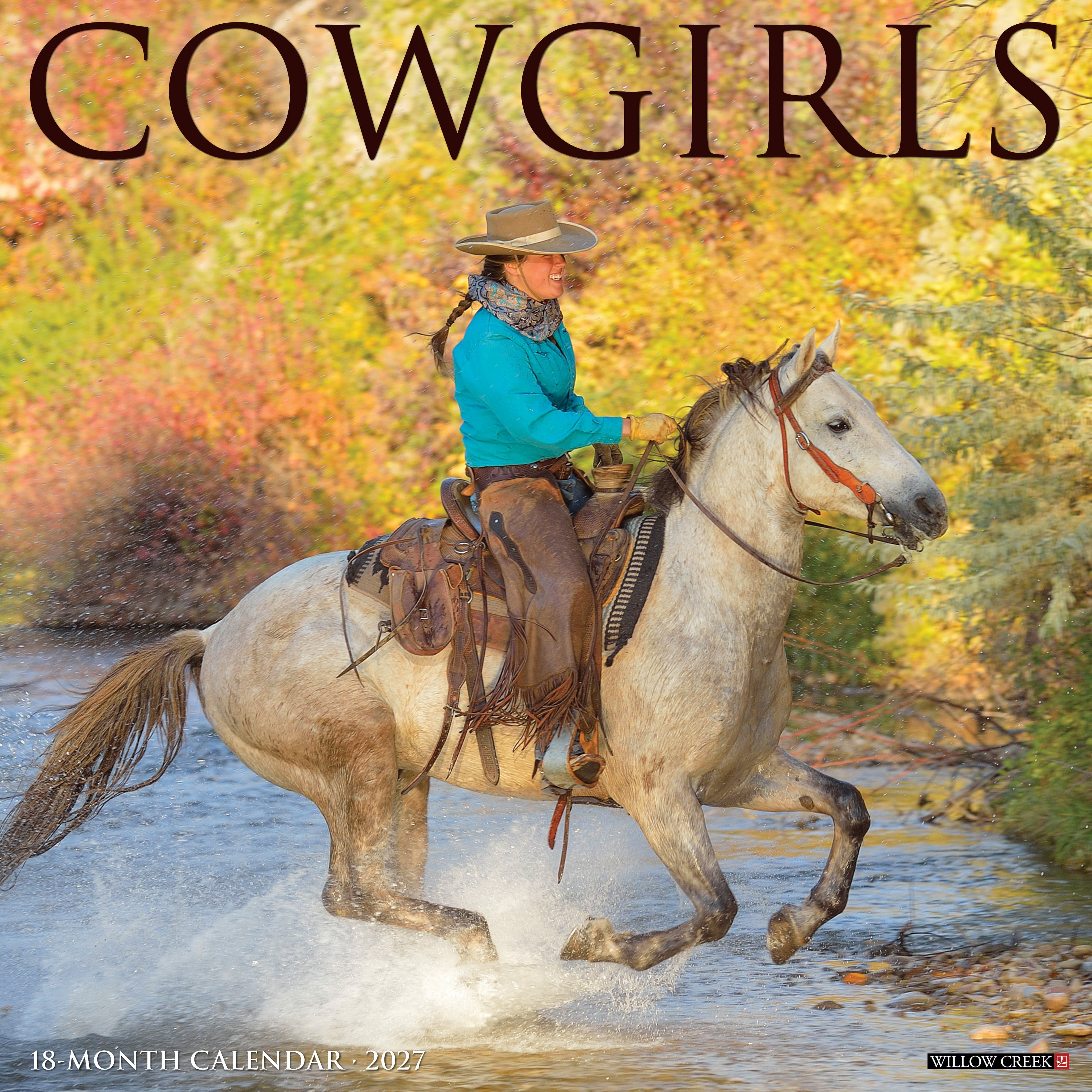 Willow Creek Press, Cowgirls 2027 Wall Calendar