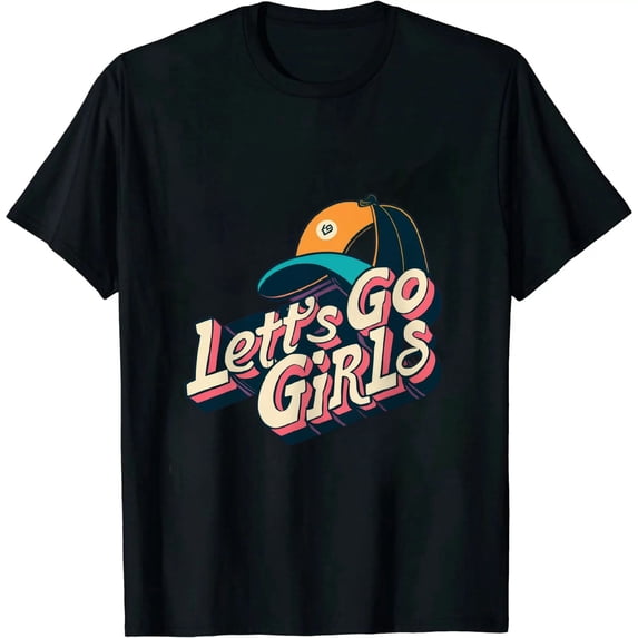Cowgirls Bride Nashville Bachelorette Lets Go Girls T-Shirt 1315