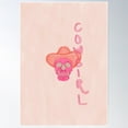 thumbnail image 1 of Cowgirls Donâ€™T Die Poster Wall Art, Modern Wall Decor For Living Room Bedroom, 24x36 UNFRAMED, 1 of 3