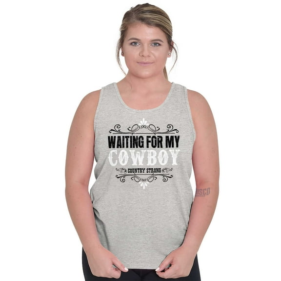Cowgirls Dont Cry Pretty Southern Tank Top Tee Shirt Women Brisco Brands S