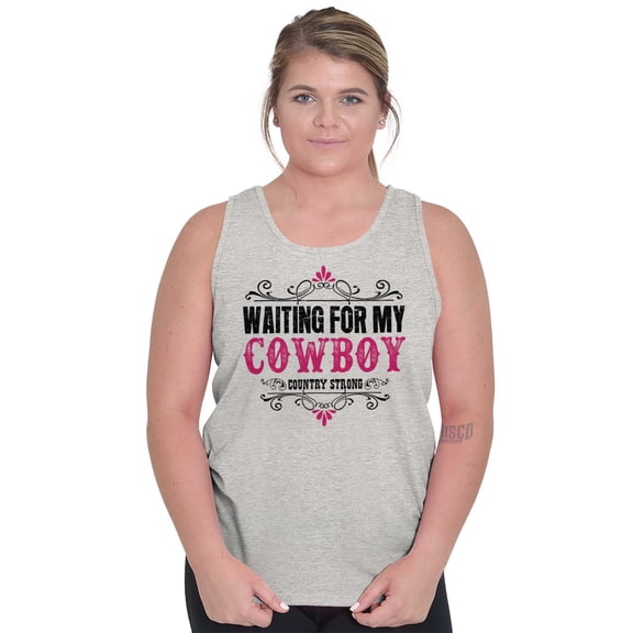 Cowgirls Dont Cry Pretty Southern Tank Top Tee Shirt Women Brisco Brands X