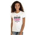 thumbnail image 1 of Country Strong Waiting For My Cowboy Womens Slim Fit Graphic Tee Brisco Brands S, 1 of 5