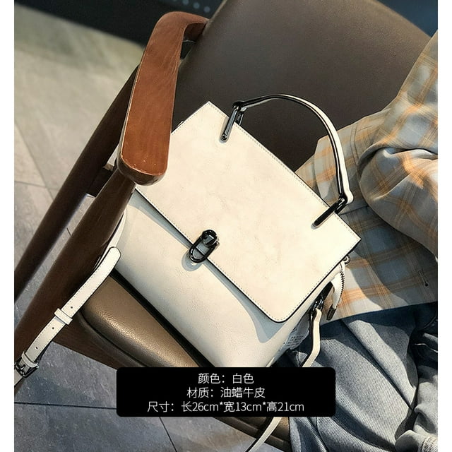 Cowhide Bag Female 2024 New Shell Bag Shoulder Hand Bag Female Genuine ...