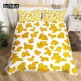 thumbnail image 1 of Cowhide Duvet Cover Milk Cow Print Bedding Set Microfiber Western Farm Animal Skin Quilt Cover Full For Boys Kawaii Room, 1 of 5