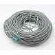 Cowhide Leather Cord Leather Cord Gray Size: about 1mm thick about 109.36 yards(100m)/bundle