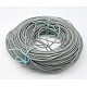 Cowhide Leather Cord Leather Jewelry Cord Gray