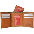 thumbnail image 1 of Cowhide Leather Removable Flap Card ID Holder Trifold Wallet 1955 CF, 1 of 16