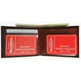 thumbnail image 1 of Cowhide Leather Slim Bifold Wallet with ID Window and Credit Card Sleeves 1310 CF, 1 of 10