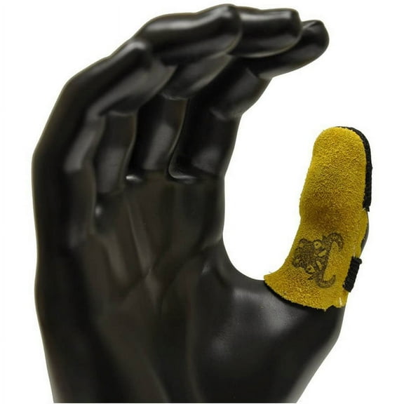 G & F Products Cowhide Leather Thumb Guard, Finger Protection, Size XL, 1 Pack