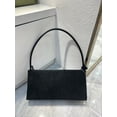 thumbnail image 1 of Cowhide Leather Women Baguette Bag, Shoulder Underarm Bag, Rectangular Shape, Suede Texture, 1 of 4