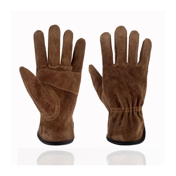 Cowhide Outdoor Protective Gloves, Mountaineering Gradening Prunning welding ,Flexible and Comfortable