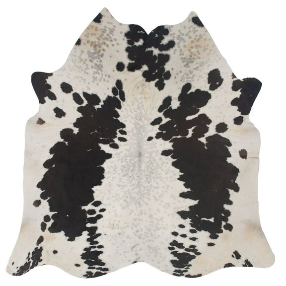 Cowhide Rug Cowhide Skin Natural Leather Black& White Area Rug Animal print-2263