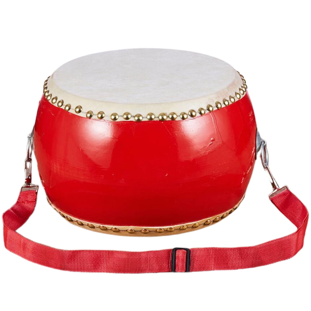 Cowhide Wooden Drum Percussion Instrument Children Drum Toy Performance ...