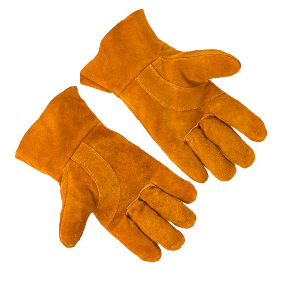 Cowhides Welding Gloves Heat Resistant Antislip Protections for Grinding Handling and Construction Work
