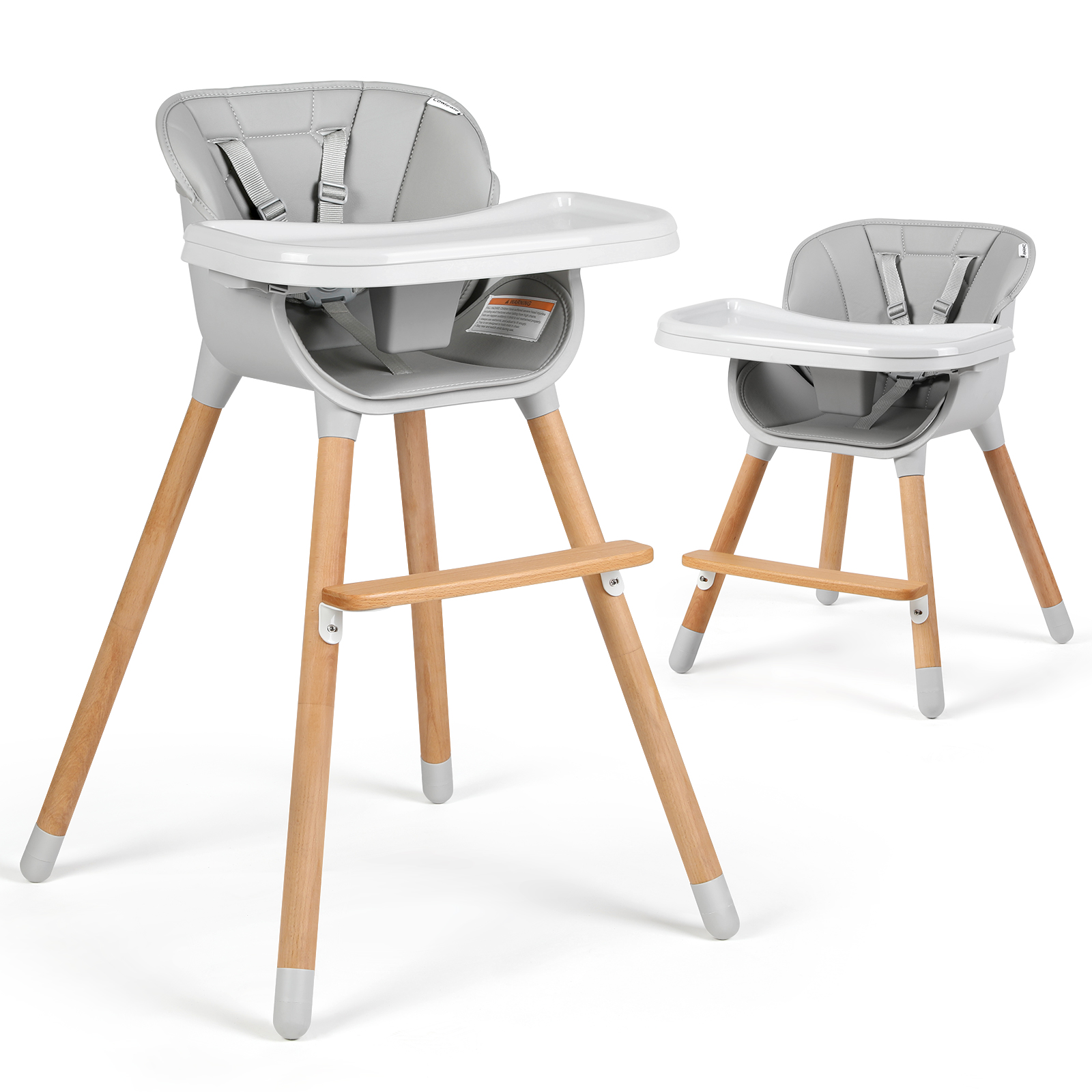 OXO Tot Sprout High Chair, Gray/Birch