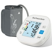 Cowin Blood Pressure Monitor Upper Arm Fit Reno Blood Pressure Cuff 8.7”- 15.7” Monitor Backlight Display HR Detection Digital BP Machine