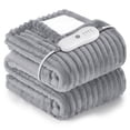 thumbnail image 1 of Cowin Electric Heated Blanket Twin size - 62"x84" Heating Blanket with 10 hours Auto-off, 4 Heating Levels, Soft Flannel, 1 of 7