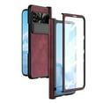 thumbnail image 1 of Cowithday All-inclusive Cover Case for Google Pixel Fold 5G 2023, Wireless Charging Camera Lens Protector Screen Protector Magnetic Hinge Protection Drop-Proof Shockproof Kickstand Case, Winered, 1 of 7
