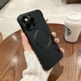 thumbnail image 1 of Cowithday Borderless Case for iPhone 14 Pro Max, [Compatible with MagSafe] Ultra-Thin Lightweight Frameless Magnetic Shockproof Non Slip Hard PC Phone Cover for iPhone 14 Pro Max 6.7" (2022), Black, 1 of 7