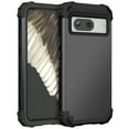 thumbnail image 1 of Cowithday for Google Pixel 8 5G Case with Screen Protector, Dual Layer Heavy Duty Tough Rugged Shockproof Drop Protection Corner Protection Hybrid Protective Phone Case for Google Pixel 8 6.2", Black, 1 of 7