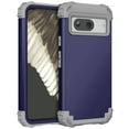 thumbnail image 1 of Cowithday for Google Pixel 8 5G Case with Screen Protector, Dual Layer Heavy Duty Tough Rugged Shockproof Drop Protection Corner Protection Hybrid Protective Phone Case for Google Pixel 8 6.2"Darkblue, 1 of 7