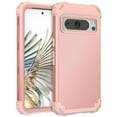 thumbnail image 1 of Cowithday for Google Pixel 8 Pro 5G Case with Screen Protector, Dual Layer Heavy Duty Tough Rugged Shockproof Drop Protection Corner Protection Hybrid Phone Case for Google Pixel 8 Pro 6.7", Rosegold, 1 of 7