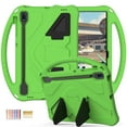 thumbnail image 1 of Cowithday Kids Case for Galaxy Tab S9 Plus/Tab S9 FE Plus 2023/Tab S7 FE 5G 2021/Tab S8 Plus 2022/Tab S7 Plus 2020 12.4 inch with S Pen Holder/Handle Stand Cover for Tab S9 FE+/S7 FE/S9+/S8+/S7+,Green, 1 of 6
