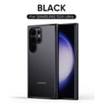 thumbnail image 1 of Cowithday Matte Case for Samsung Galaxy S24 Ultra Compatible with Wireless Charging, [Skin Friendly] [Slim & Lightweight] Shockproof TPU Bumper Anti-Scratch Hard PC Back Case - Black, 1 of 11