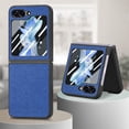 thumbnail image 1 of Cowithday for Samsung Z Flip 5 Cover, Full Body Case with Built-in Screen Protector Hard PC Ultra-Thin Anti-Scratch Shockproof Fliping Protective Phone Case for Samsung Galaxy Z Flip 5, Blue, 1 of 8