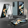 thumbnail image 1 of Cowithday for Samsung Z Fold 4 Cover, Full Body Case with Built-in Screen Protector Hard PC Ultra-Thin Anti-Scratch Shockproof Folding Protective Phone Case for Samsung Galaxy Z Fold 4, Cyan, 1 of 9