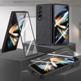 thumbnail image 1 of Cowithday for Samsung Z Fold 4 Cover, Full Body Case with Built-in Screen Protector Hard PC Ultra-Thin Anti-Scratch Shockproof Folding Protective Phone Case for Samsung Galaxy Z Fold 4, Black, 1 of 9