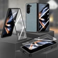 thumbnail image 1 of Cowithday for Samsung Z Fold 5 Cover, Full Body Case with Built-in Screen Protector Hard PC Ultra-Thin Anti-Scratch Shockproof Folding Protective Phone Case for Samsung Galaxy Z Fold 5, Cyan, 1 of 12