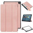 thumbnail image 1 of Cowithday Slim Case for Amazon Fire Max 11 Tablet (13th Generation, 2023 Release), Premium PU Leather Lightweight Auto Wake Sleep Folio Magnetic Protective Case Cover for Fire Max 11, Rosegold, 1 of 11