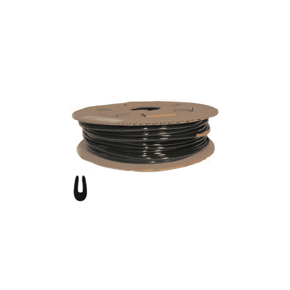 Protekto Trim 39-201 Full Size Door Edge Molding, 150 ft L, Black