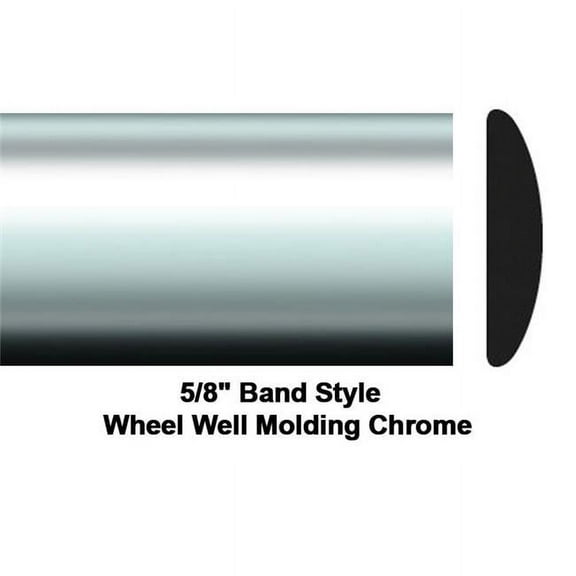 Cowles Products COW37-830 ProtektoTrim Band Chrome Fender Trim