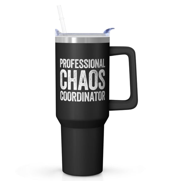 Coworker Favorite Chaos Coordinator Gift - 40 Oz Tumbler, The Best Gift You Can Bring to the Office Party for a Coworker, Boss, Teacher, Nurse, Team Member