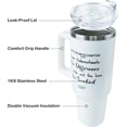 thumbnail image 1 of Coworker Gifts for Women, 40oz Tumbler with Handle and Straw, Gifts for Boss, Assistant, Teacher, Office, Nurse, Inspiration Work Gifts for Coworkers, Birthday, Retirement, Thank you Gift, 1 of 5
