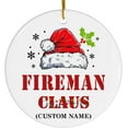 thumbnail image 1 of Coworker Gifts for Women, Christmas Ornament Gifts for Coworkers, Funny Christmas Ornament Gifts for Coworkers, Fireman Christmas Ornaments JHFccx (Fireman), 1 of 4